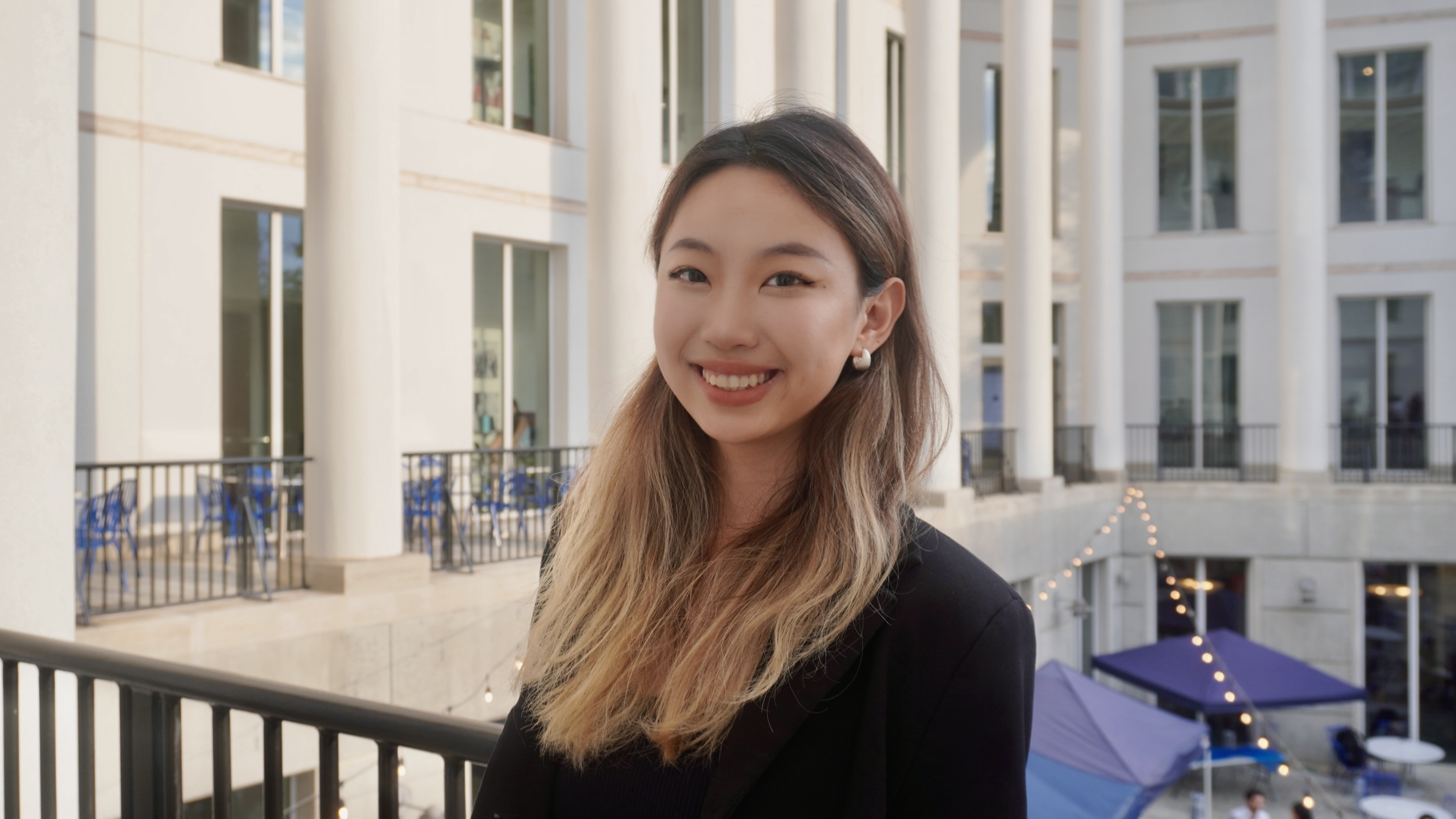 Molly portrait at business school